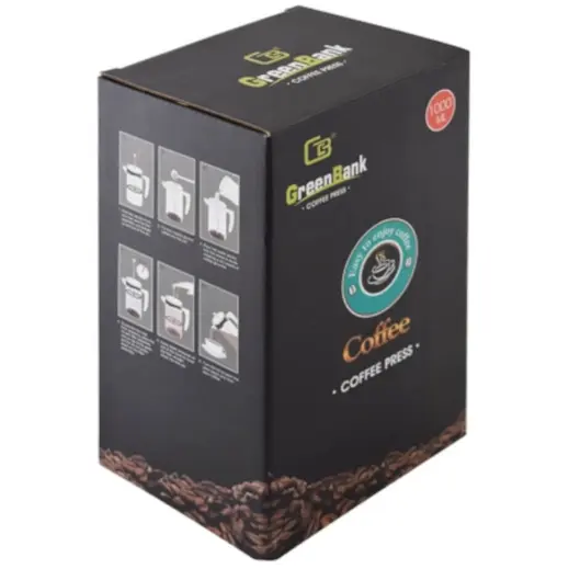 Green Bank Coffee Press Gift Box